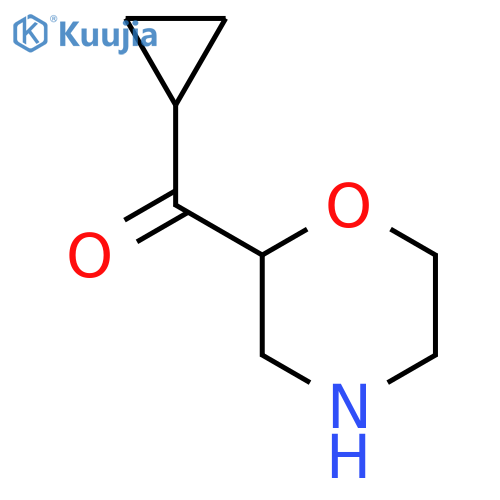 2-Cyclopropanecarbonylmorpholine structure
