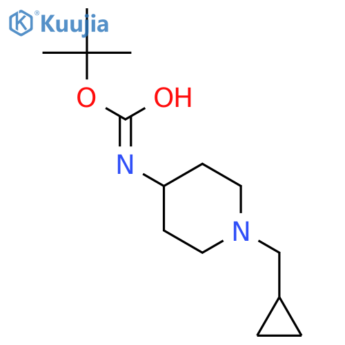 4-(N-Boc-amino)-1-(cyclopropylmethyl)piperidine structure