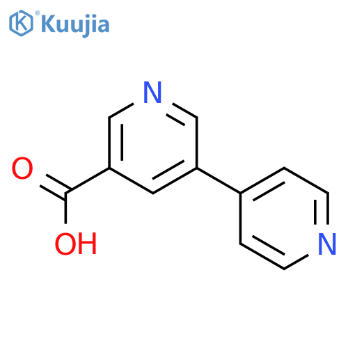 [3,4'-Bipyridine]-5-carboxylic acid structure