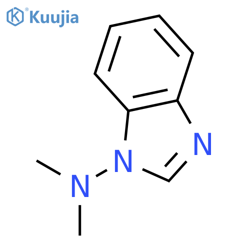 1H-Benzimidazol-1-amine,N,N-dimethyl- structure