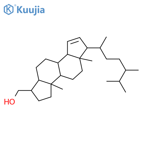 3-Hydroxymethyl-A-norergost-15-ene; (3β,5α,24R)-form structure