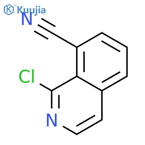 1-Chloroisoquinoline-8-carbonitrile structure