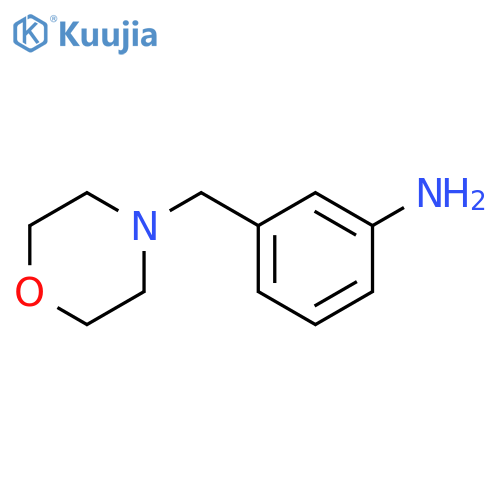 3-(Morpholinomethyl)aniline structure