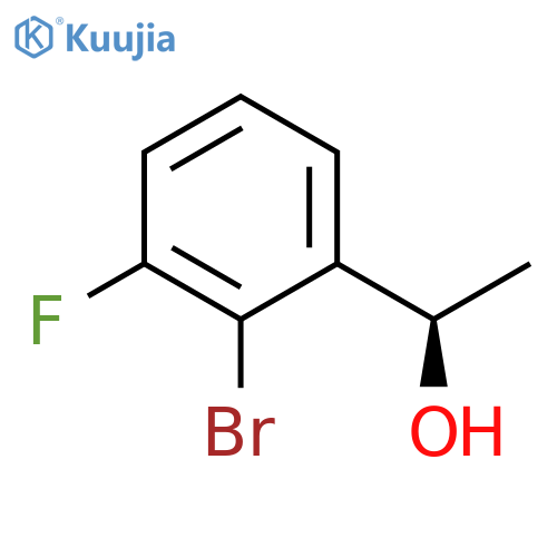 (1R)-1-(2-bromo-3-fluorophenyl)ethan-1-ol structure