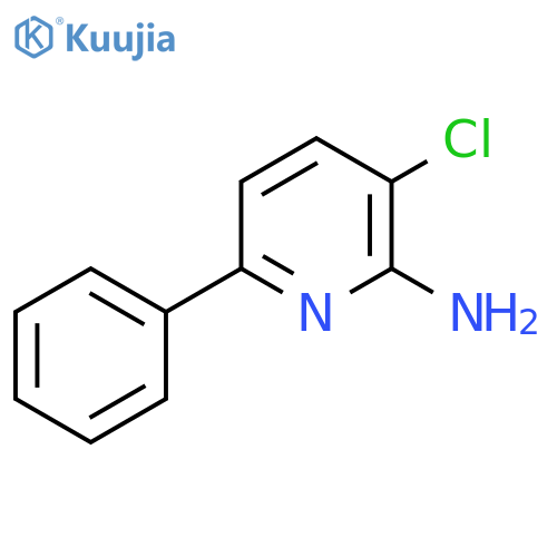 2-Amino-3-chloro-6-phenylpyridine structure
