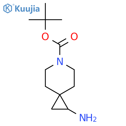 Tert-butyl 2-amino-6-azaspiro[2.5]octane-6-carboxylate structure