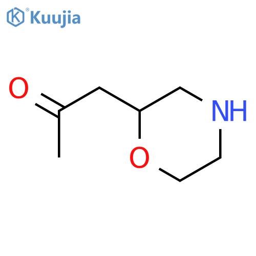 2-Propanone,1-(2-morpholinyl)- structure