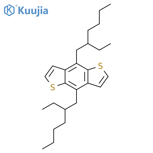 4,8-Bis(2-ethylhexyl)benzo[1,2-b:4,5-b']dithiophene structure