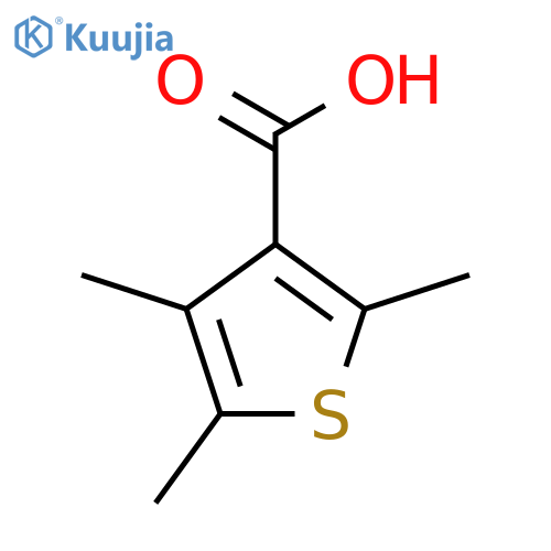 Trimethylthiophene-3-carboxylic acid structure