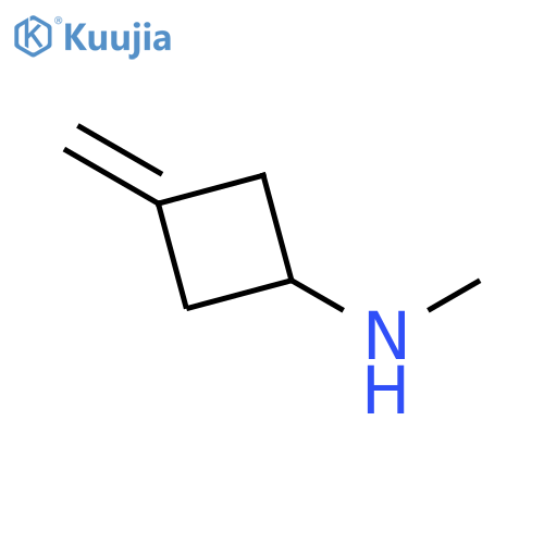 Cyclobutanamine, N-methyl-3-methylene- structure