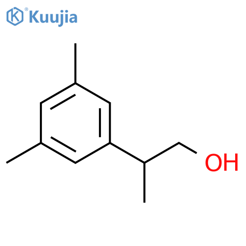 2-(3,5-dimethylphenyl)propan-1-ol structure