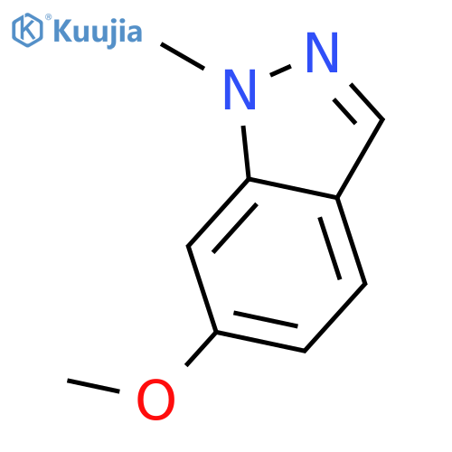 6-Methoxy-1-methyl-1H-indazole structure