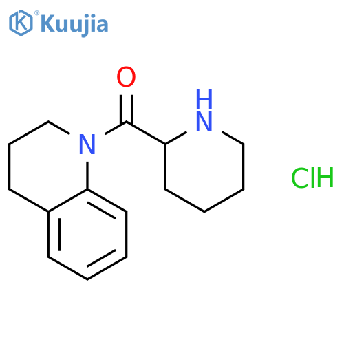 3,4-Dihydro-1(2H)-quinolinyl(2-piperidinyl)-methanone hydrochloride structure