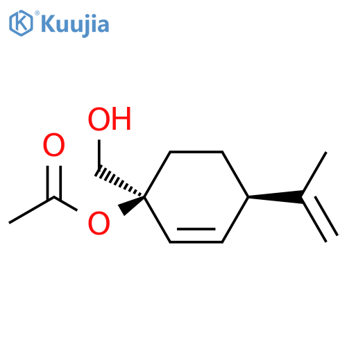 (1S-cis)-α-Acetate 1-Hydroxy-4-(1-methylethenyl)-2-cyclohexene-1-methanol structure