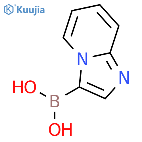 {imidazo1,2-apyridin-3-yl}boronic acid structure