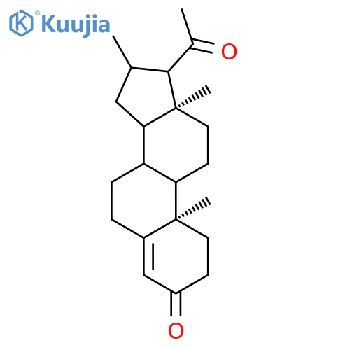 Pregn-4-ene-3,20-dione,16-methyl-, (16a)- structure
