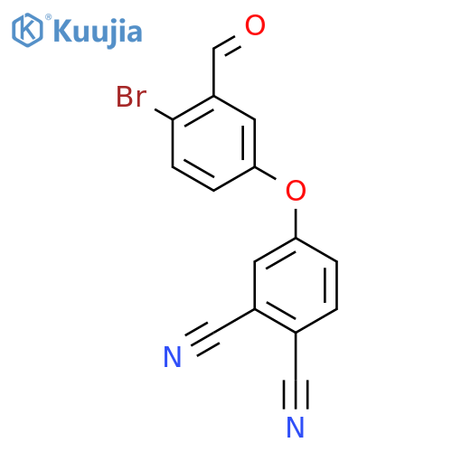 4-(4-Bromo-3-formylphenoxy)-1,2-Benzenedicarbonitrile structure