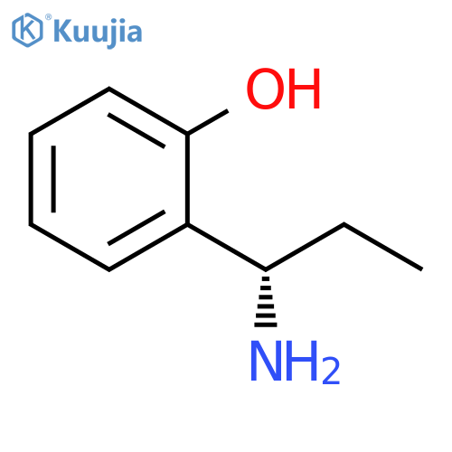 2-((1S)-1-AMINOPROPYL)PHENOL structure