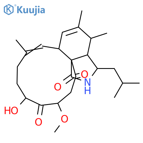 Aspochalasin C; 19,20-Dihydro, 19ξ-methoxy, 18-ketone structure