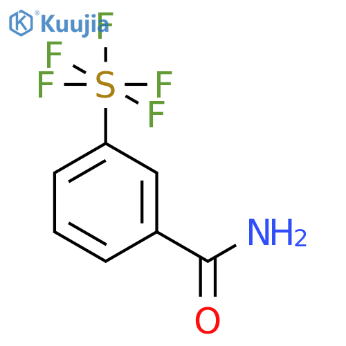 3-(Pentafluorosulfur)benzamide structure