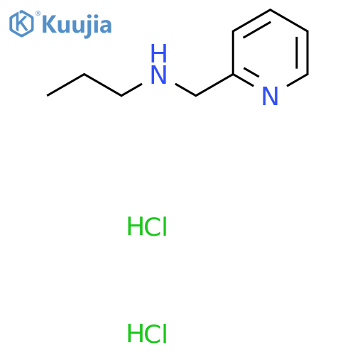 Propyl(pyridin-2-ylmethyl)amine dihydrochloride structure