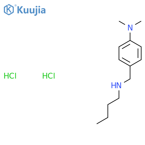 4-[(Butylamino)methyl]-N,N-dimethylaniline dihydrochloride structure