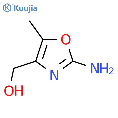 (2-Amino-5-methyl-oxazol-4-yl)-methanol structure