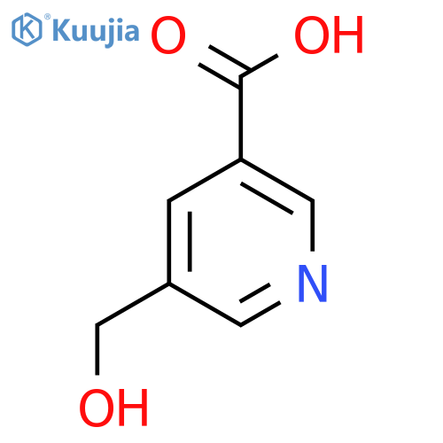 5-(Hydroxymethyl)nicotinic acid structure