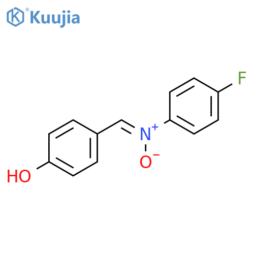 4-(Z)-(4-Fluorophenyl)oxidoiminomethylphenol structure