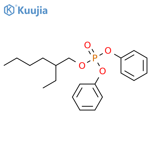 2-Ethylhexyl Diphenyl Phosphate structure