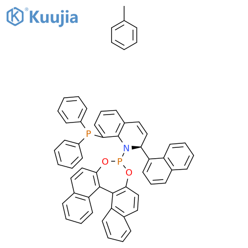 3,4-a']dinaphthalen-4-yl]-1,2-dihydroquinoline toluene adduct structure
