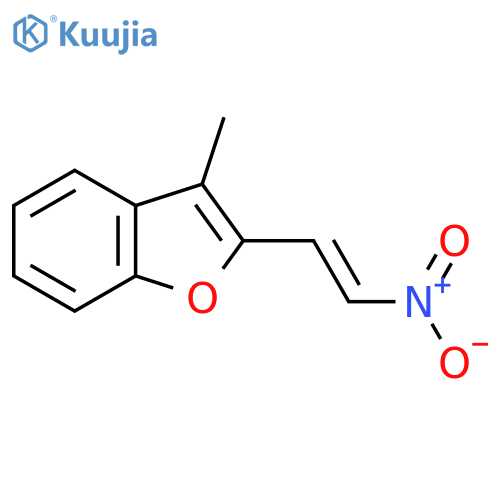 3-methyl-2-(2-nitroethenyl)-1-benzofuran structure