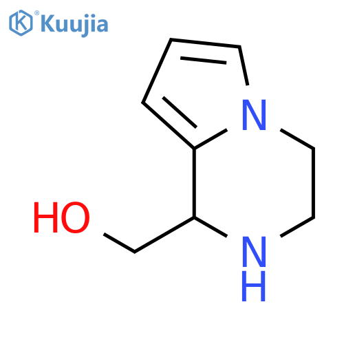 1,2,3,4-tetrahydro-Pyrrolo[1,2-a]pyrazine-1-methanol structure