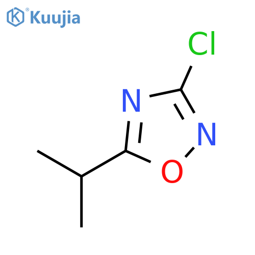 3-Chloro-5-isopropyl-1,2,4-oxadiazole structure