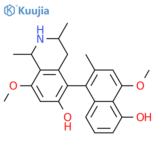 Ancistrocladine; Atropisomer, 4'-O-de-Me structure
