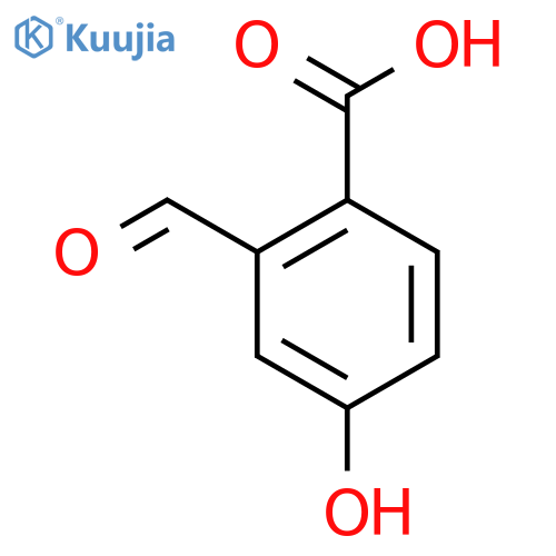 2-Formyl-4-hydroxybenzoic acid structure