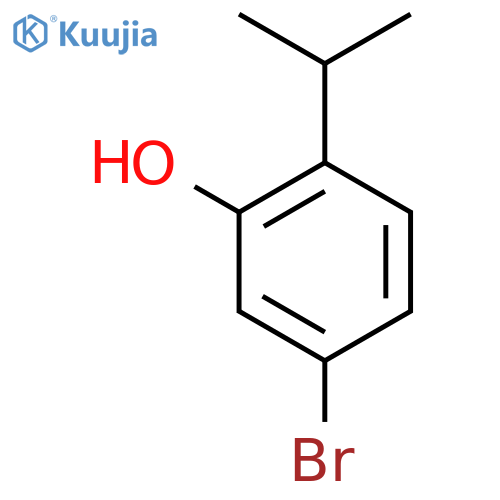 5-Bromo-2-(propan-2-YL)phenol structure