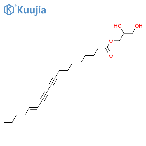 13-Octadecene-9,11-diynoic acid; (E)-form, 2,3-Dihydroxypropyl ester structure