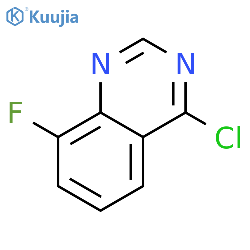 4-Chloro-8-fluoroquinazoline structure