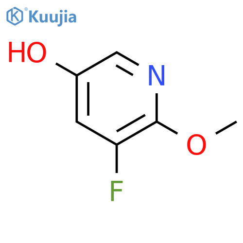 5-fluoro-6-methoxy-3-Pyridinol structure