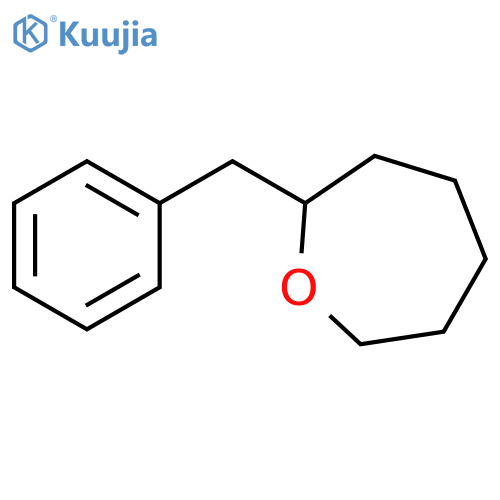 Oxepane, 2-(phenylmethyl)- structure