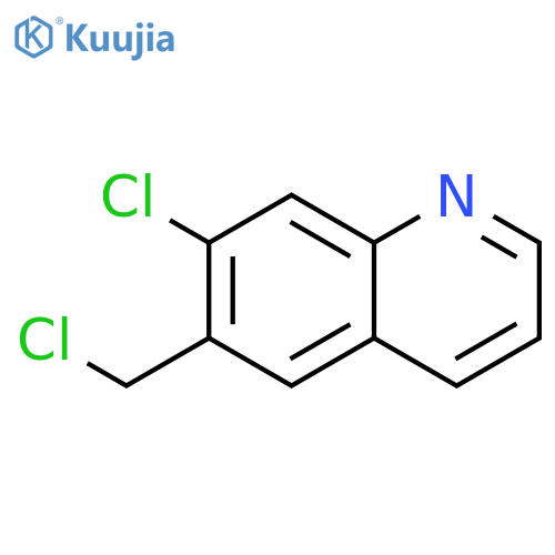 7-Chloro-6-(chloromethyl)quinoline structure