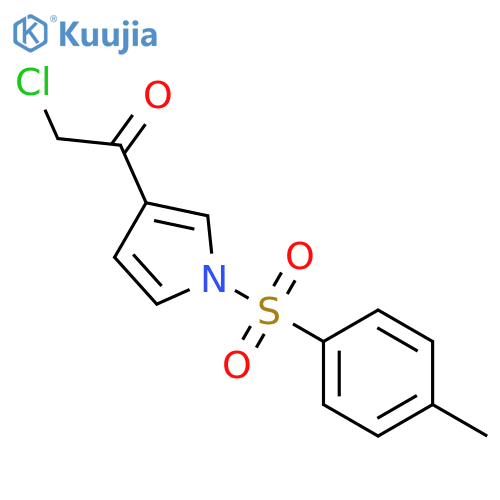 3-(Chloroacetyl)-1-tosylpyrrole structure