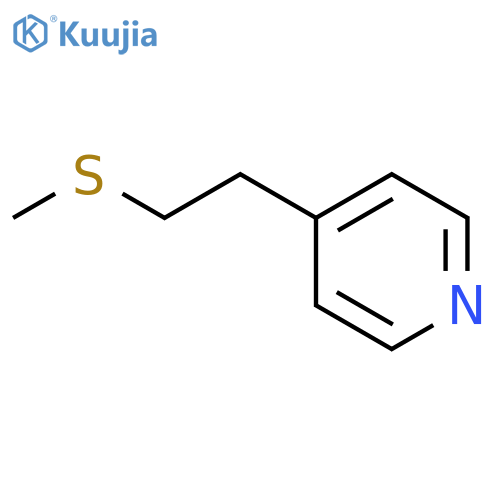 Pyridine,4-[2-(methylthio)ethyl]- structure