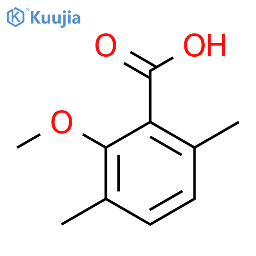 2-Methoxy-3,6-dimethylbenzoic acid structure