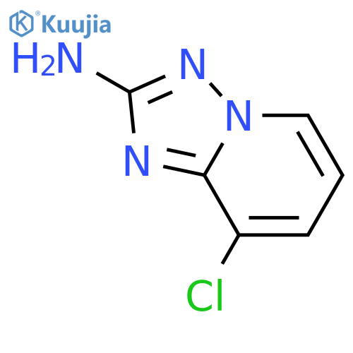 8-chloro-[1,2,4]triazolo[1,5-a]pyridin-2-amine structure