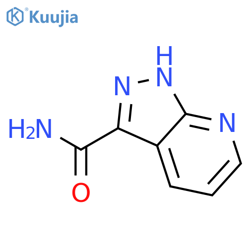 1H-Pyrazolo[3,4-b]pyridine-3-carboxamide structure