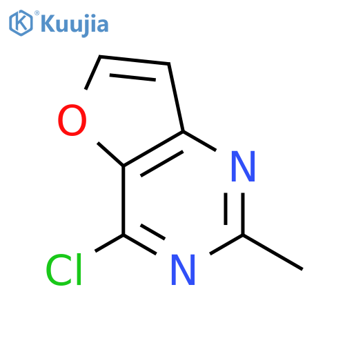 4-Chloro-2-methylfuro3,2-dpyrimidine structure