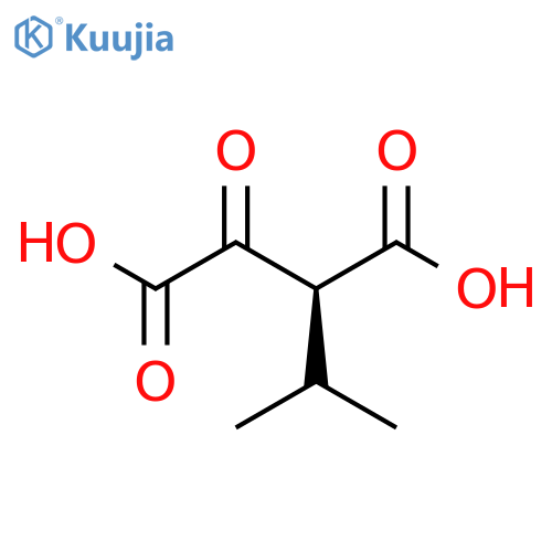 Butanedioic acid, 2-(1-methylethyl)-3-oxo-, (2S)- structure