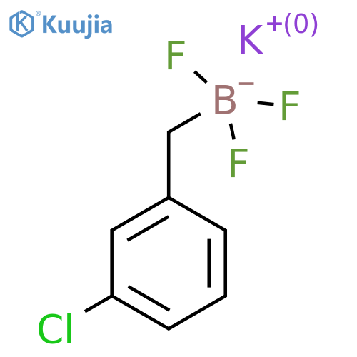 potassium (3-chlorophenyl)methyltrifluoroboranuide structure